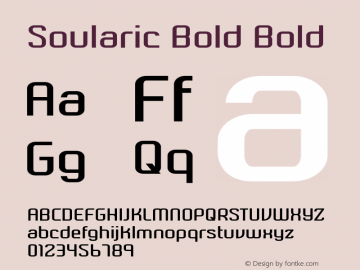 Soularic Bold