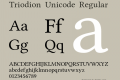 Triodion Unicode