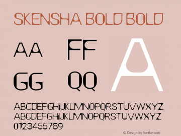 Skensha Bold