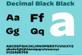 Decimal Black