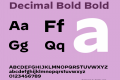 Decimal Bold