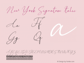 New York Signature