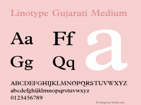 Linotype Gujarati
