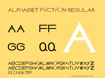 ALPHABET FICTION