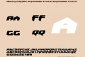 Heavy Copper Expanded Italic