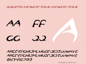 Oubliette Expanded Italic