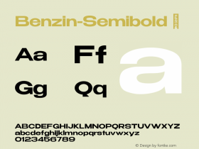 Benzin-Semibold