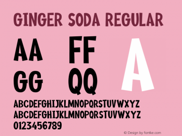 Ginger Soda