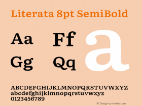 Literata 8pt