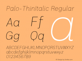 Palo-ThinItalic