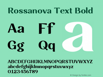 Rossanova Text