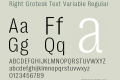 Right Grotesk Text Variable