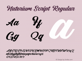 Naterium Script