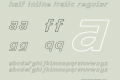 Half Inline Italic