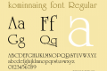 kominnaing font