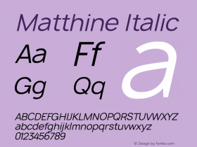 Matthine