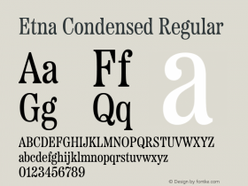 Etna Condensed