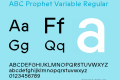 ABC Prophet Variable