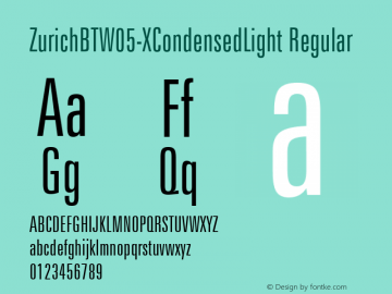 ZurichBTW05-XCondensedLight