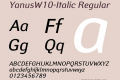 YanusW10-Italic