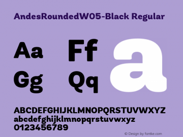 AndesRoundedW05-Black