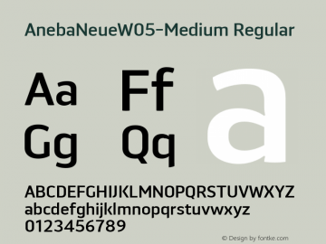 AnebaNeueW05-Medium