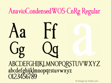 AnavioCondensedW05-CnRg