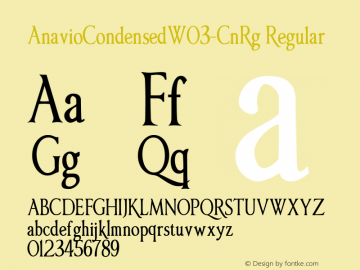 AnavioCondensedW03-CnRg