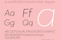 AvertaPEW05-ExtrathinItalic