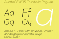 AvertaPEW05-ThinItalic