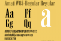 AmatiW05-Regular