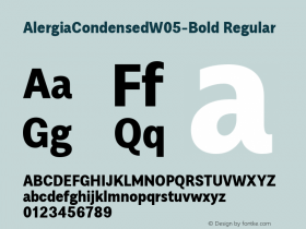 AlergiaCondensedW05-Bold