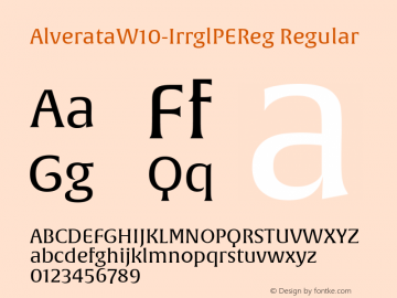 AlverataW10-IrrglPEReg