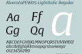 AlverataPEW05-LightItalic