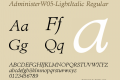 AdministerW05-LightItalic