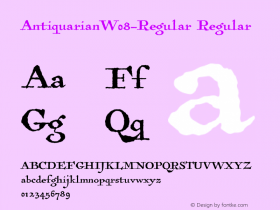 AntiquarianW08-Regular