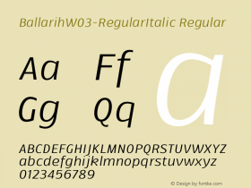 BallarihW03-RegularItalic