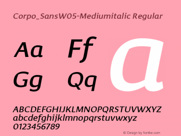 Corpo_SansW05-Mediumitalic