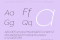 CoreSansCRW07-15ThinItalic