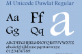 M Unicode Dawlat