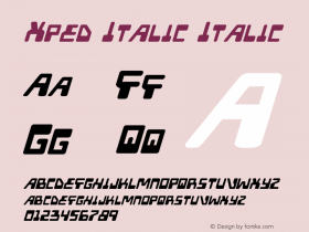 XPED Italic