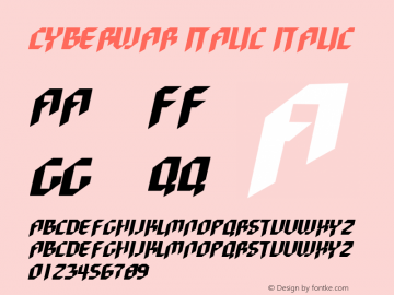 Cyberwar Italic