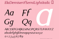 ElaDemiserifSemiLightItalic