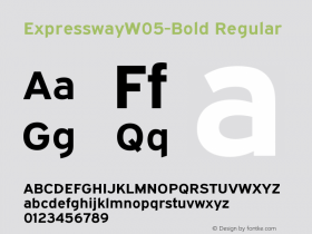 ExpresswayW05-Bold