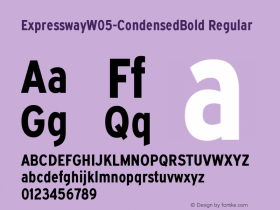 ExpresswayW05-CondensedBold