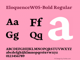 EloquenceW05-Bold