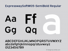 ExpresswaySoftW05-SemiBold