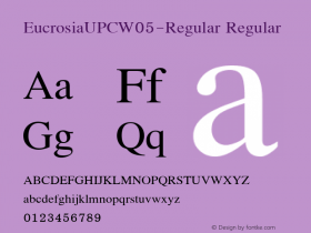 EucrosiaUPCW05-Regular