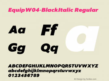EquipW04-BlackItalic