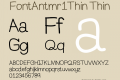 FontAntmr1Thin